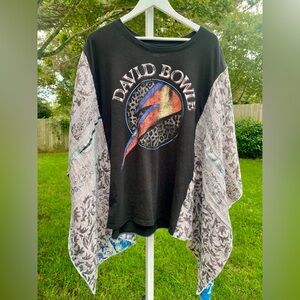One of a kind Upcycled Bowie Kantha Top